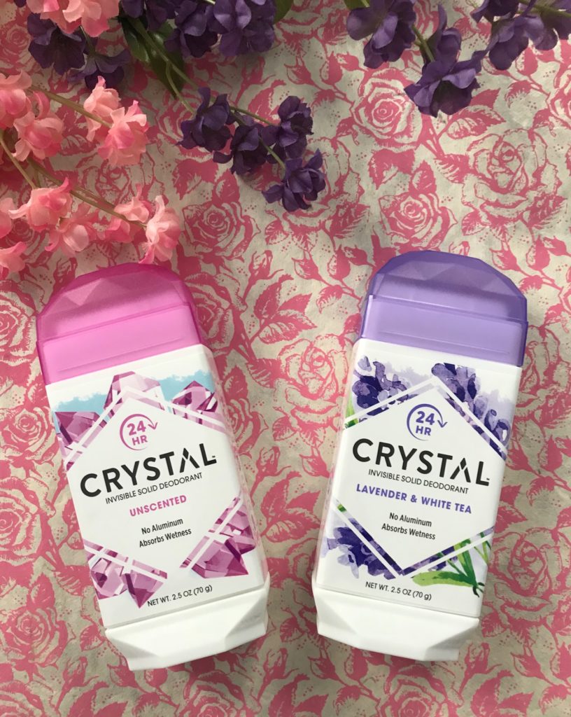 Crystal Invisible Solid Deodorant Unscented and Lavender & White Tea, neversaydiebeauty@comcast.net