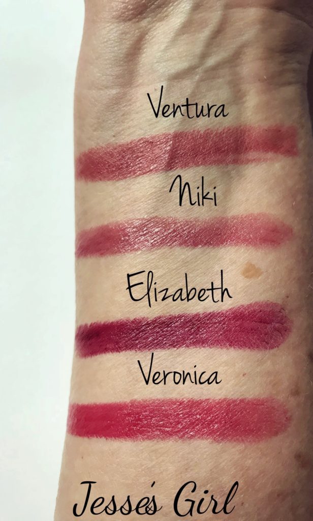 more swatches from Jesses Girl Lipstick 18, neversaydiebeauty.com
