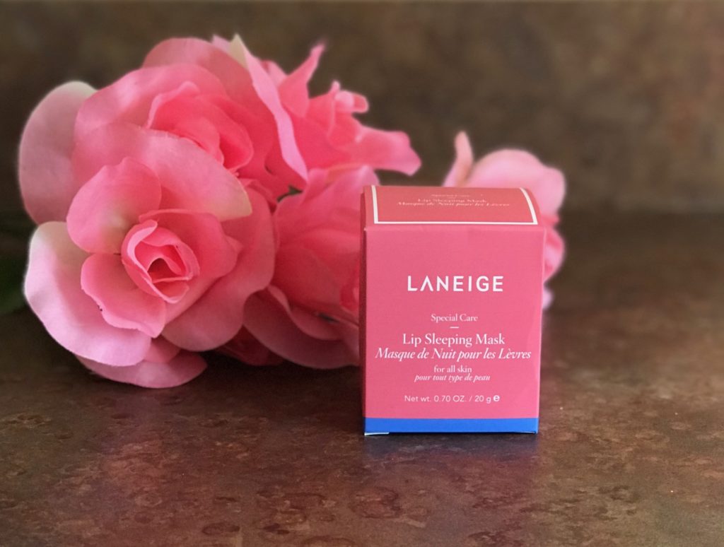 outer packaging of Laneige Lip Sleeping Mask, neversaydiebeauty.com