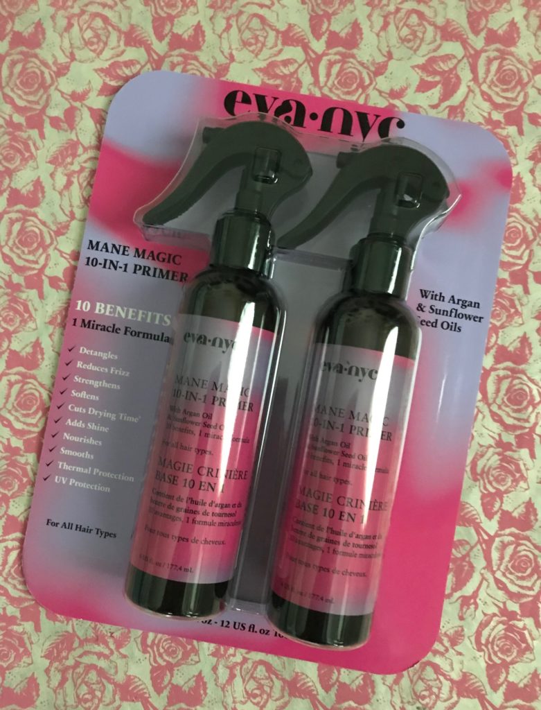 two spray bottles of eva•nyc Mane Magic 10-in-1 Primer from Costco, neversaydiebeauty.com