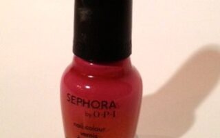 Sephora by OPI red nail polish