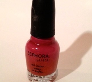 Sephora by OPI red nail polish