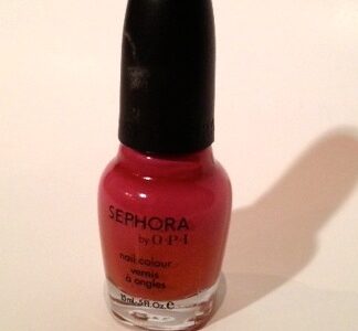 Sephora by OPI red nail polish