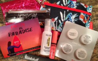 Pretty In Paradise ipsy glam bag, June 2014