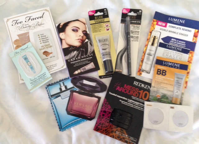 Giveaway: Makeup Bag with Assorted Products & Samples – Never Say Die ...