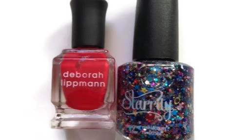 Starrily and Deborah Lippmann nail polish