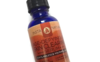 InstaNatural Age Defying Skin Clearing Serum facial serum neversaydiebeauty.com @redAllison