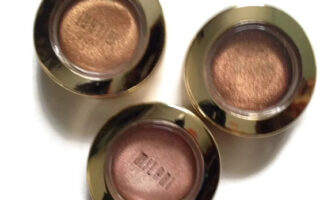 3 of the neutral shades of Milani Bella Eyes eyeshadow singles, neversaydiebeauty.com