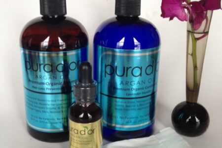 Pura D'Or organic haircare and skincare products