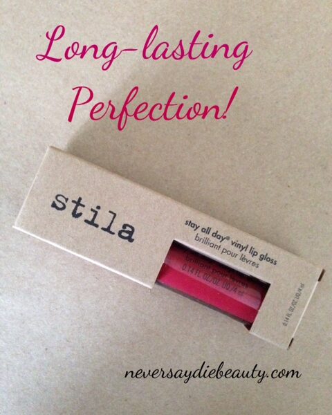 Scarlet Vinyl Longwear Stila Lipgloss