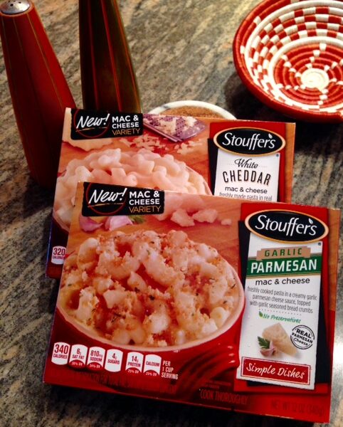 new varieties Stouffer's mac & cheese