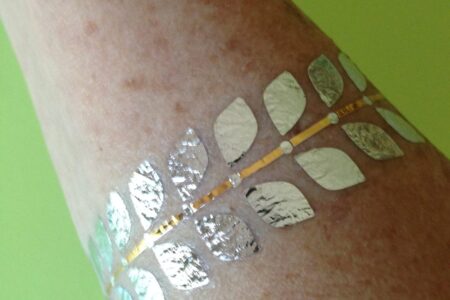 Tribetats Metallic Temporary Tattoo arm band