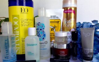 empty beauty products