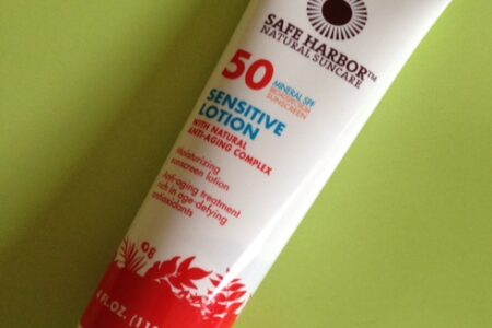 Safe Harbor Sensitive Lotion spf 50 mineral sunscreen