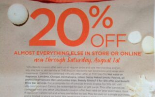 Ulta Beauty discount coupon July 2015