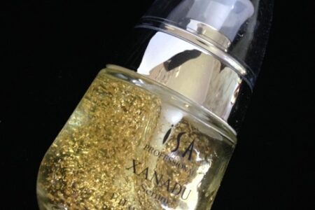 Xanadu 24K gold facial serum with gold flecks