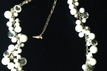 Chloe + Isabel Pearl Crystal Long Necklace