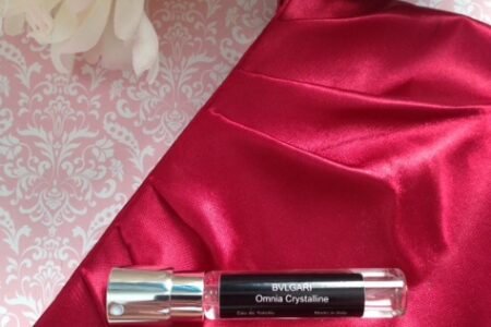 Bvlgari Omni Crystalline EDT from Scentbird Perfume neversaydiebeauty.com @redAllison