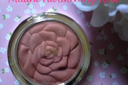 Milani limited edition Powder Blush in Awakening Rose neversaydiebeauty.com @redAllison