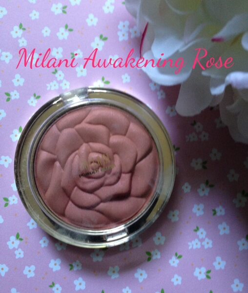 Milani limited edition Powder Blush in Awakening Rose neversaydiebeauty.com @redAllison