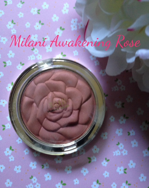 Milani limited edition Powder Blush in Awakening Rose neversaydiebeauty.com @redAllison