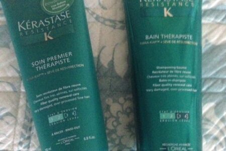 Kerastase Therapiste haircare line: Soin Premier & Bain Therapiste neversaydiebeauty.com @redAllison