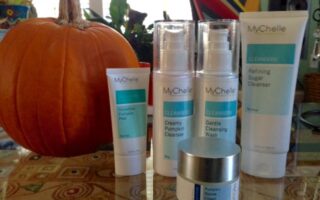 MyChelle pumpkin skincare products neversaydiebeauty.com @redAllison