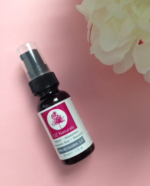 OZ Naturals Pro-Retaxinol 2.5 Serum neversaydiebeauty.com @redAllison