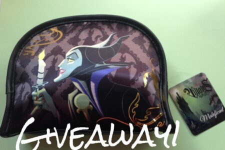 Maleficent makeup bag and cosmetics giveaway neversaydiebeauty.com @redAllison