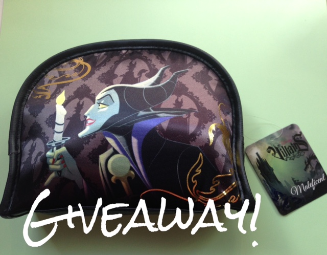 Maleficent makeup bag and cosmetics giveaway neversaydiebeauty.com @redAllison