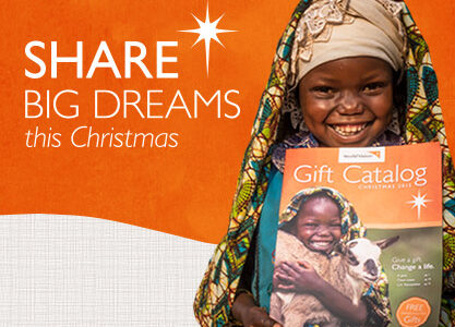 World Vision Gift Catalog neversaydiebeauty.com @redAllison