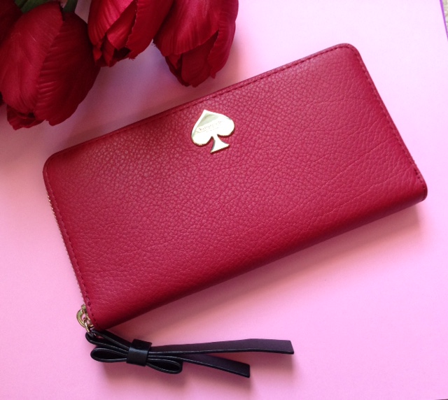 My Cute New Wallet from Kate Spade: Holiday Gift Idea – Never Say Die Beauty