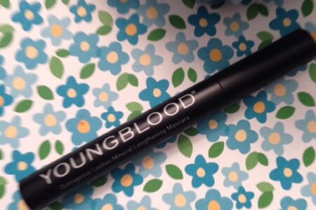 Youngblood Outrageous Lashes Lengthening Mascara in cobalt blue neversaydiebeauty.com @redAllison