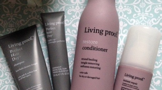 Living Proof PHD Night Cap & Shampoo and Restore Conditioner & Instant Repair haircare products for silky hair neversaydiebeauty.com @redAllison