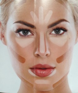 PUR contour and highlight guide neversaydiebeauty.com @redAllison