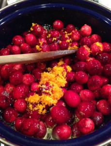 cranberries, orange zest & salt added to boiling liquids neversaydiebeauty.com @redAllison