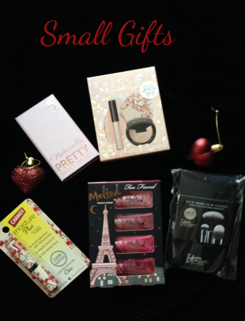 small, affordable holiday gifts neversaydiebeauty.com @redAllison