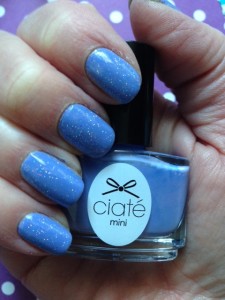 manicure with Ciate Double Bubblegum & China Glaze Fairy Dust nail polish neversaydiebeauty.com @redAllison