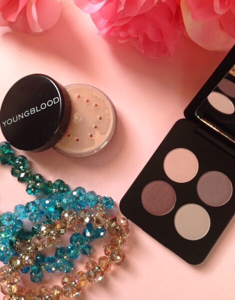 Youngblood blush & eyeshadow quad Vintage neversaydiebeauty.com @redAllison