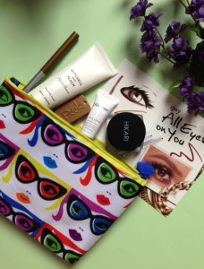 ipsy The Eyes Have It makeup bag and contents January 2016 neversaydiebeauty.com @redAllison