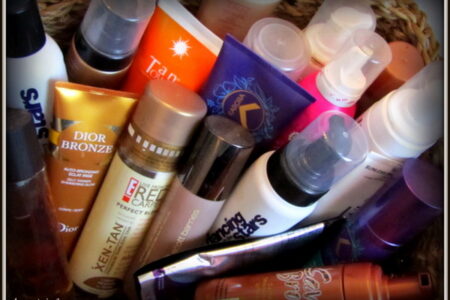 collection of bronzers