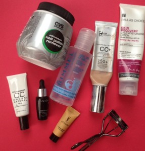 empty beauty products from December 2015 neversaydiebeauty.com @redAllison