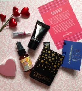 Birchbox "Date Night" February 2016 product card & products neversaydiebeauty.com @redAllison