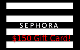 Sephora $150 gift card neversaydiebeauty.com @redAllison