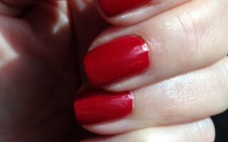 Zoya Nail Lacquer in Janel, a red cream with warm undertones neversaydiebeauty.com @redAllison