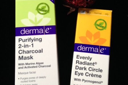 derma e Purifying 2-in-1 Charcoal Mask & Dark Circle Eye Creme neversaydiebeauty.com @redAllison