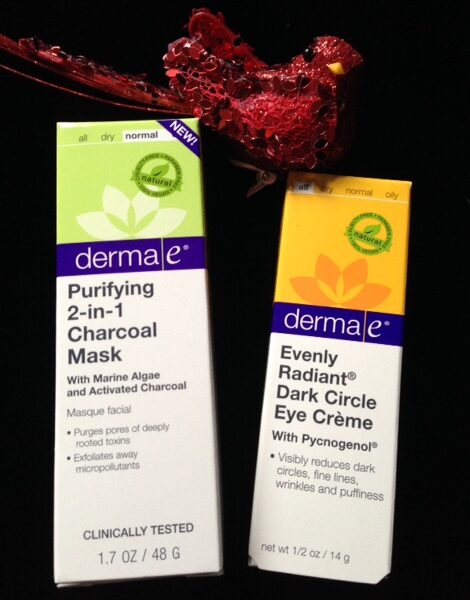 derma e Purifying 2-in-1 Charcoal Mask & Dark Circle Eye Creme neversaydiebeauty.com @redAllison