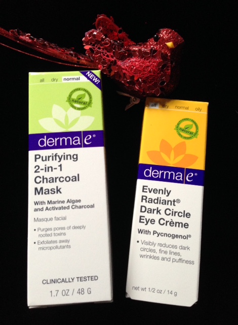 derma e Purifying 2-in-1 Charcoal Mask & Dark Circle Eye Creme neversaydiebeauty.com @redAllison