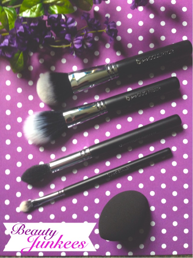 Beauty Junkees Contouring & Highlighting Makeup Brush Set neversaydiebeauty.com @redAllison