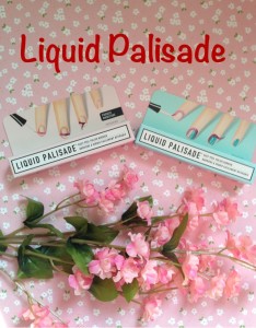 boxes of Liquid Palisade, a nail care product that makes painting my nails neater neversaydiebeauty.com @redAllison